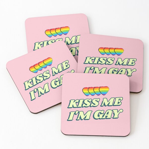 Item preview, Kiss Me, I'm Gay Funny LGBTQ+ [Limited Edition] designed and sold by Harmonick-Tees.