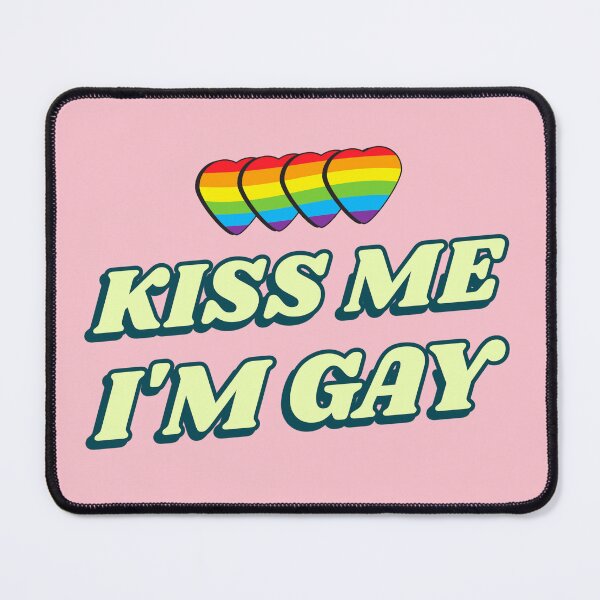 Item preview, Kiss Me, I'm Gay Funny LGBTQ+ [Limited Edition] designed and sold by Harmonick-Tees.