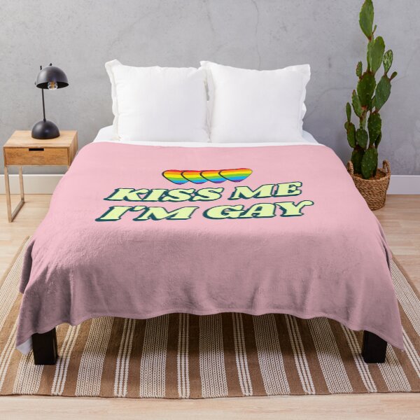 Item preview, Kiss Me, I'm Gay Funny LGBTQ+ [Limited Edition] designed and sold by Harmonick-Tees.