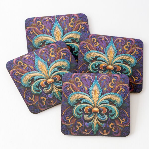 Item preview, Fleur de lis digital print designed and sold by dcrc.