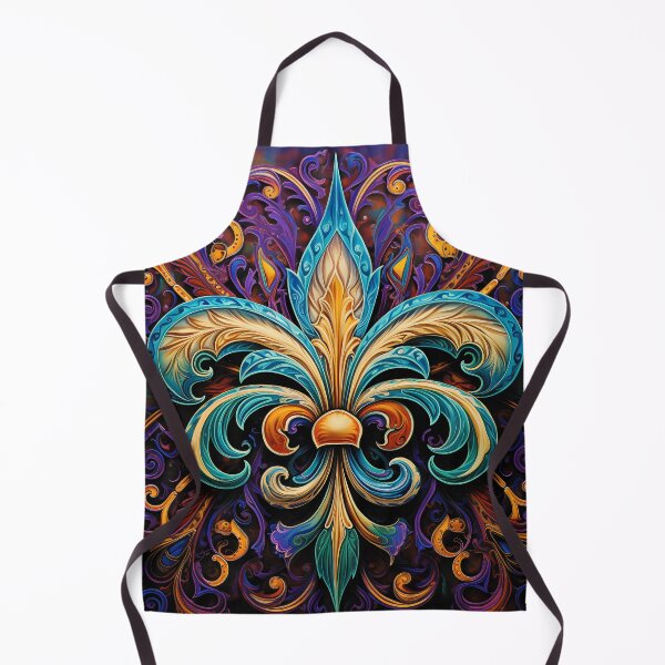 Item preview, Fleur de lis digital print designed and sold by dcrc.