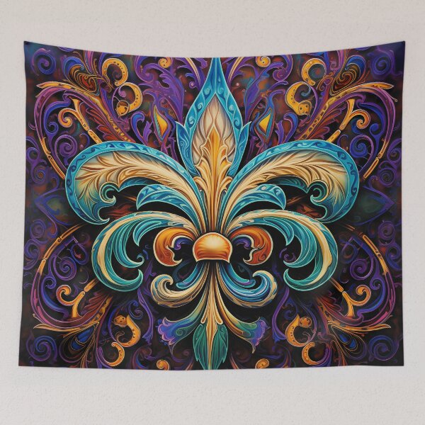 Item preview, Fleur de lis digital print designed and sold by dcrc.