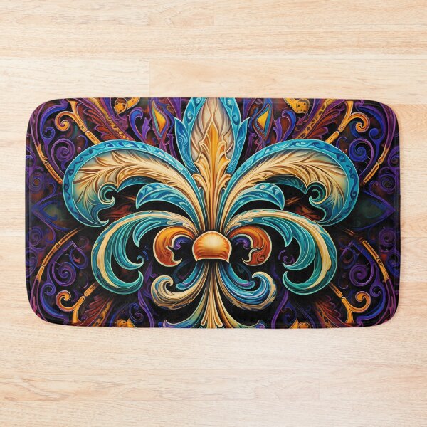 Item preview, Fleur de lis digital print designed and sold by dcrc.