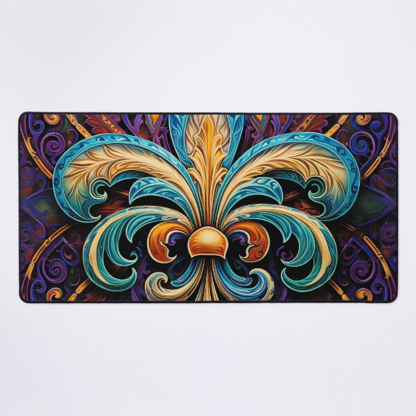 Item preview, Fleur de lis digital print designed and sold by dcrc.