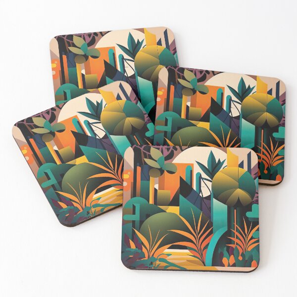 Item preview, African Jungle Bauhaus Design designed and sold by ArtificialGenes.