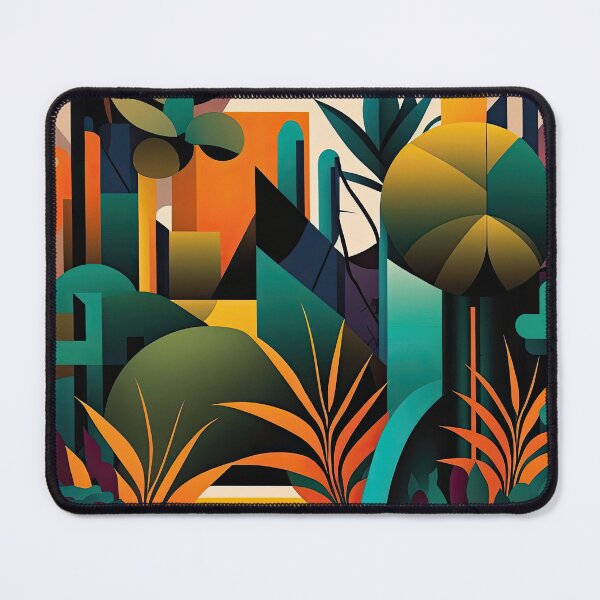 Item preview, African Jungle Bauhaus Design designed and sold by ArtificialGenes.