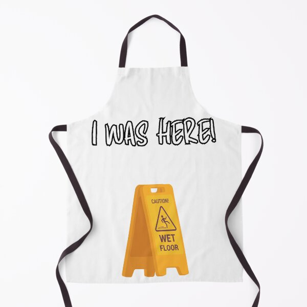 Item preview, I Was Here Wet Floor Sign Funny designed and sold by Sukis-shop.