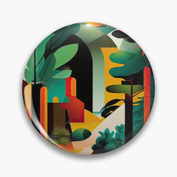 Item preview, African Jungle Bauhaus Design designed and sold by ArtificialGenes.
