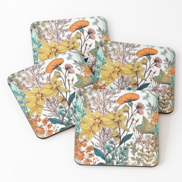 Item preview, Flowers botanical pattern 26 #nature designed and sold by JBJart.