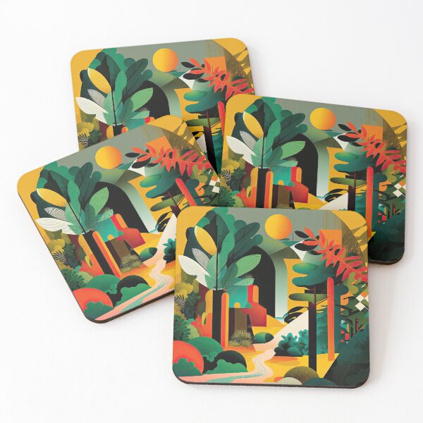 Item preview, African Jungle Bauhaus Design designed and sold by ArtificialGenes.