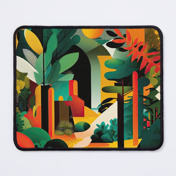 Item preview, African Jungle Bauhaus Design designed and sold by ArtificialGenes.