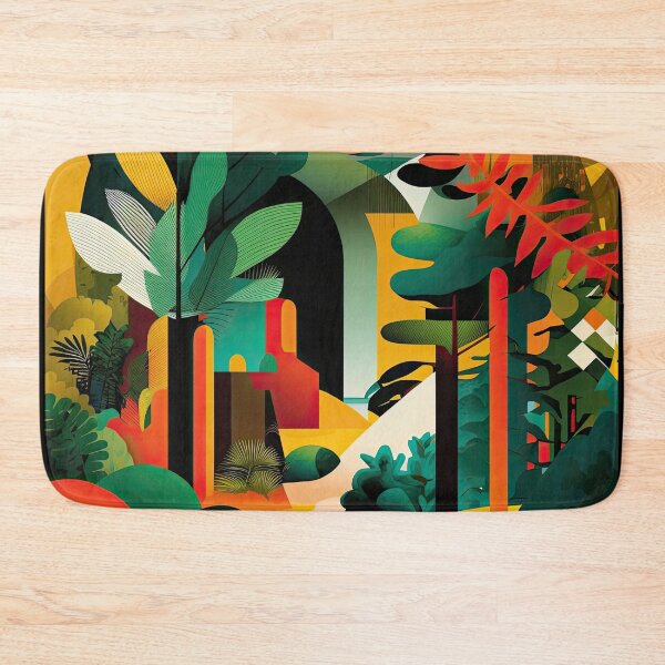 Item preview, African Jungle Bauhaus Design designed and sold by ArtificialGenes.