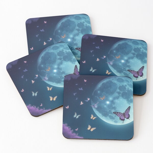 Item preview, Butterflies and the Moon  designed and sold by rhashhab.