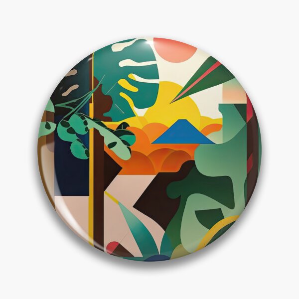 Item preview, African Jungle Bauhaus Design designed and sold by ArtificialGenes.