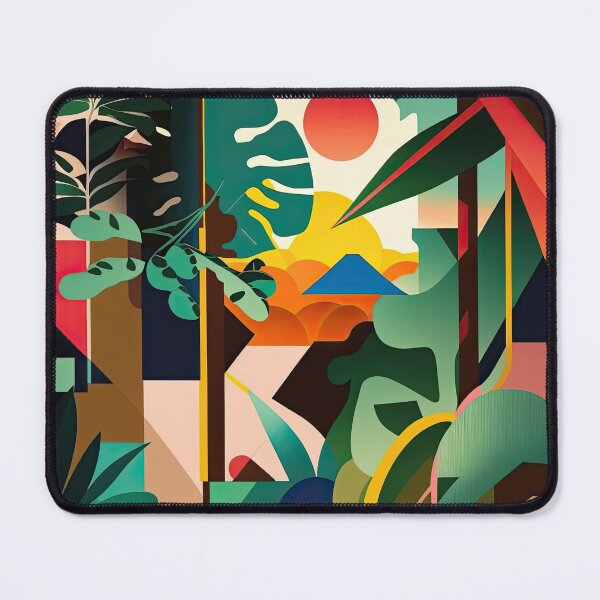 Item preview, African Jungle Bauhaus Design designed and sold by ArtificialGenes.