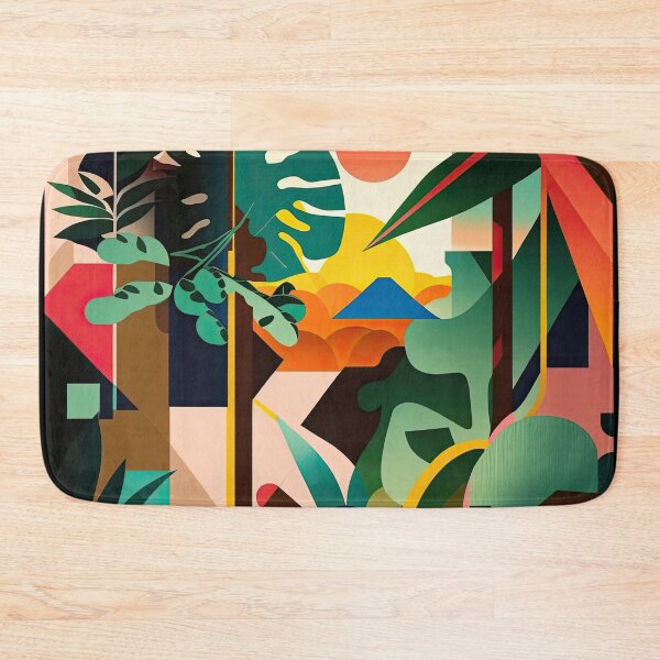 Item preview, African Jungle Bauhaus Design designed and sold by ArtificialGenes.