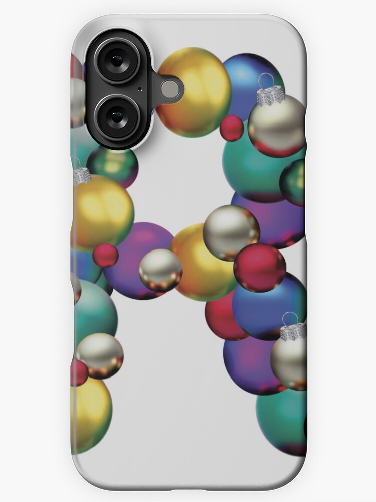 Thumbnail 1 of 4, iPhone Case, CHRISTMAS LETTER R designed and sold by ART-TYPE.