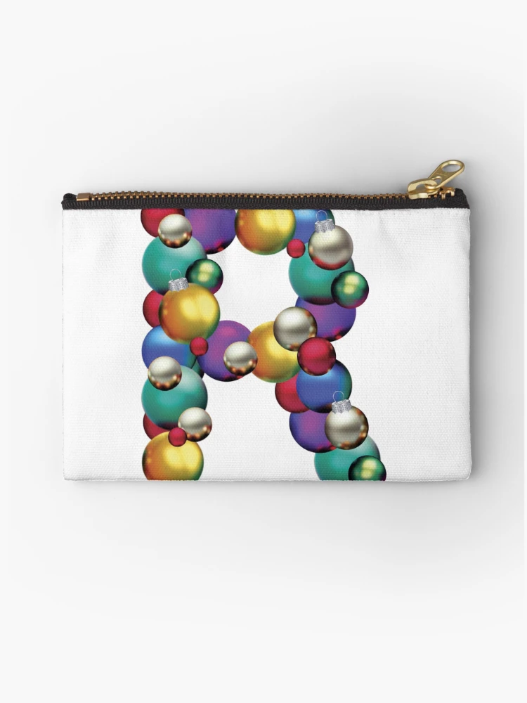 Thumbnail 1 of 4, Zipper Pouch, CHRISTMAS LETTER R designed and sold by ART-TYPE.