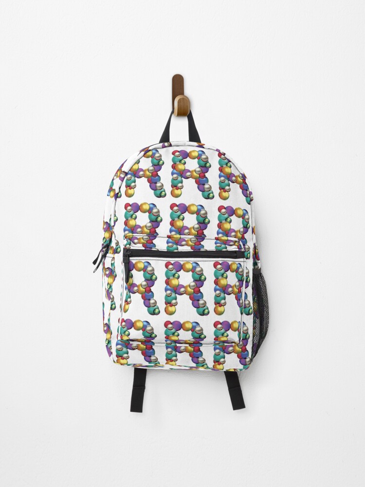 Thumbnail 1 of 3, Backpack, CHRISTMAS LETTER R designed and sold by ART-TYPE.