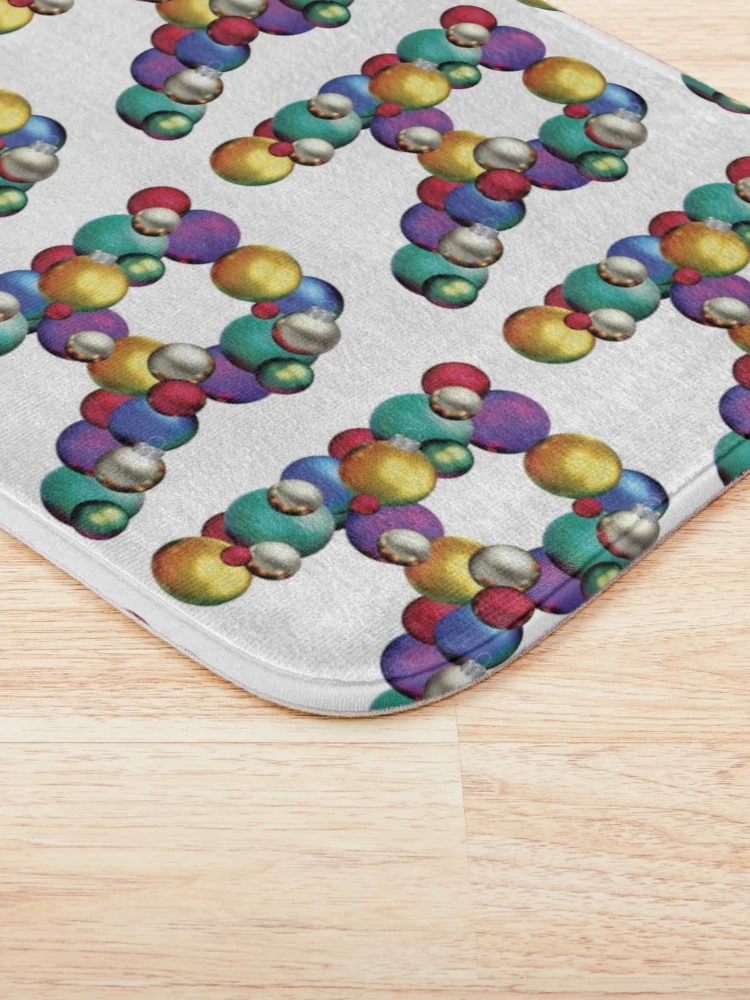 Thumbnail 3 of 6, Bath Mat, CHRISTMAS LETTER R designed and sold by ART-TYPE.
