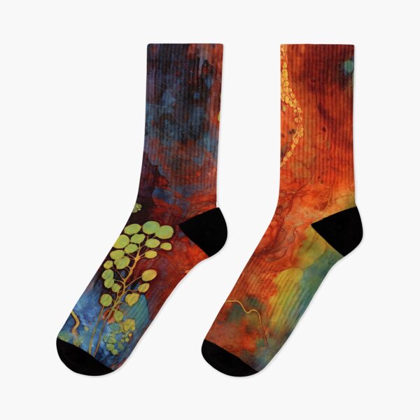 Item preview, Rustic Organic Abstract designed and sold by Red Witch Art.
