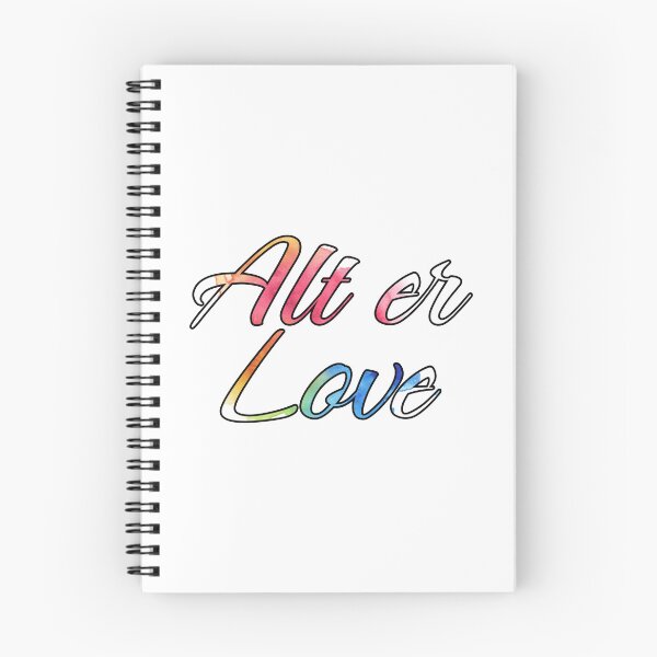 Item preview, Alt er love designed and sold by actuallyales.