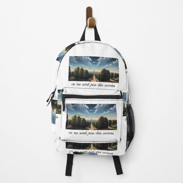 Item preview, UFOs over Paris - Magritte designed and sold by Totalthrive.