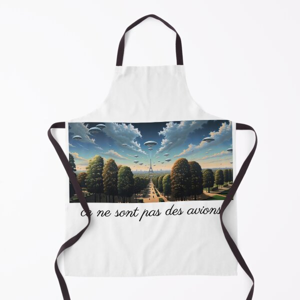 Item preview, UFOs over Paris - Magritte designed and sold by Totalthrive.