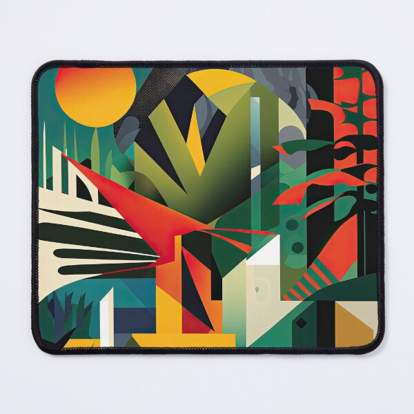 Item preview, African Jungle Bauhaus Design designed and sold by ArtificialGenes.