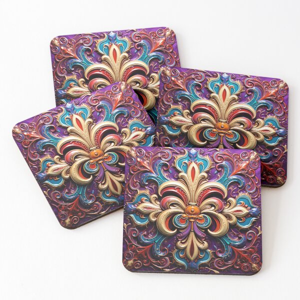 Item preview, fleur de lis digital print designed and sold by dcrc.