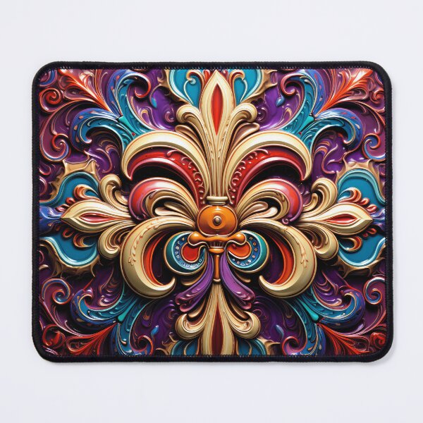 Item preview, fleur de lis digital print designed and sold by dcrc.