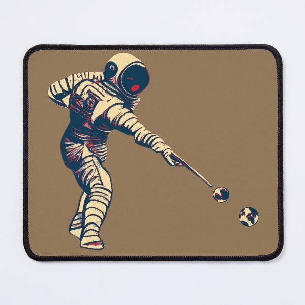 Item preview, Astronaut Playing Pool With Planets designed and sold by TrueArtsStore.