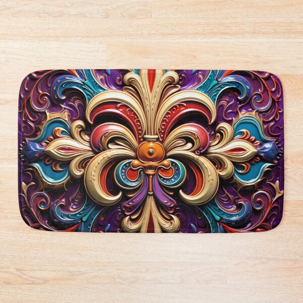 Item preview, fleur de lis digital print designed and sold by dcrc.