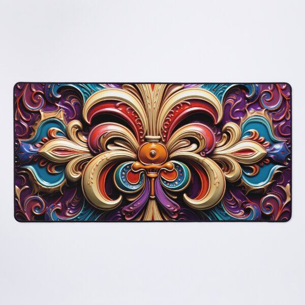 Item preview, fleur de lis digital print designed and sold by dcrc.