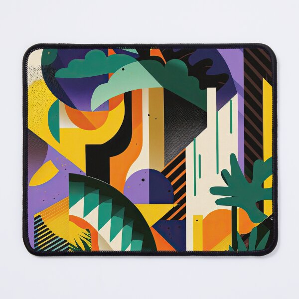 Artikelvorschau, African Jungle Bauhaus Design entworfen und verkauft von ArtificialGenes.