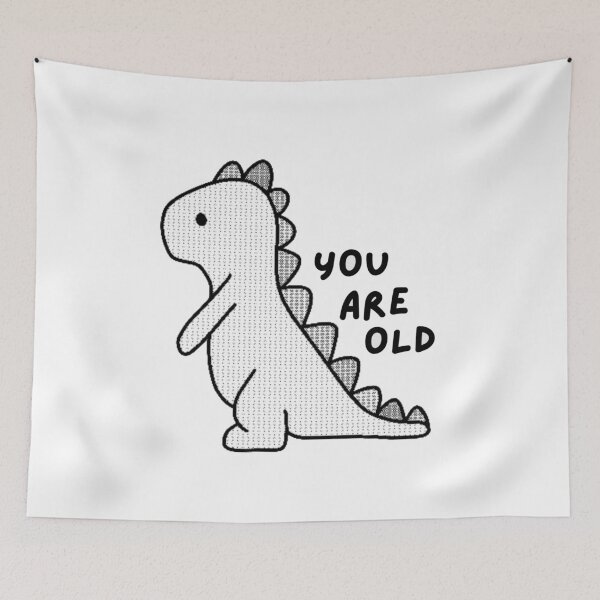 Item preview, Happy birthday, You are old! designed and sold by mydoodlesateme.