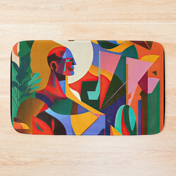 Item preview, African Jungle Bauhaus Design designed and sold by ArtificialGenes.