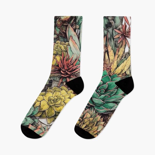 Item preview, Succulents botanical pattern 27 #cacti designed and sold by JBJart.