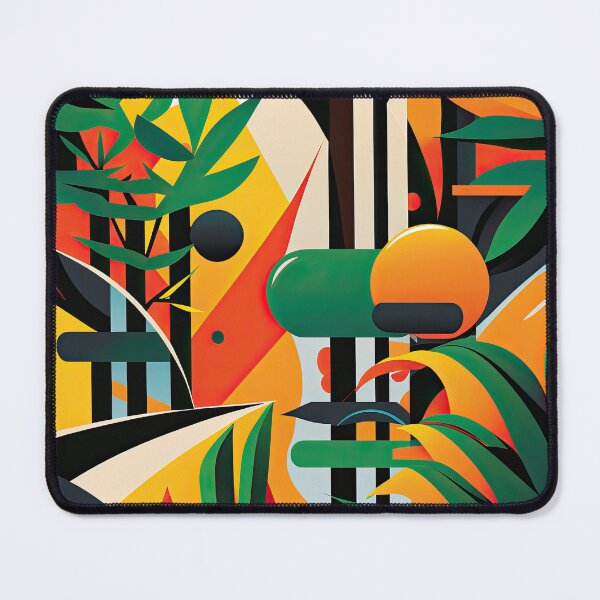 Item preview, African Jungle Bauhaus Design designed and sold by ArtificialGenes.