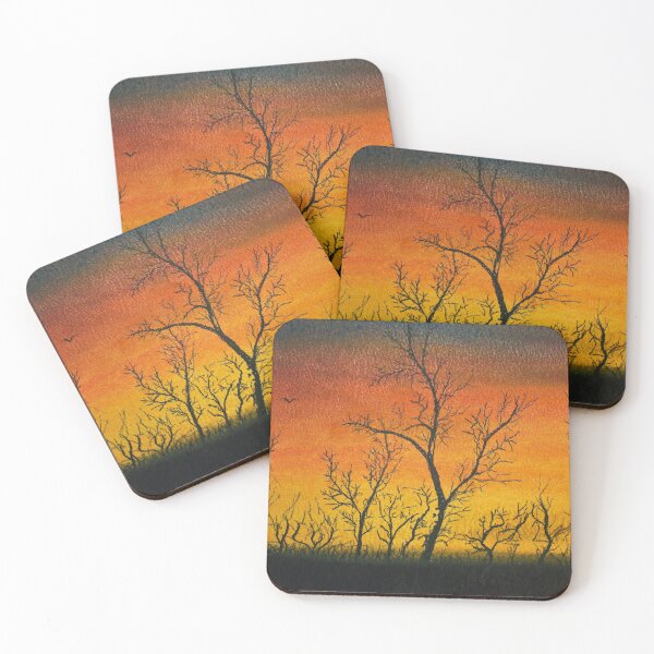 Item preview, Sunset Silhouette Trees  designed and sold by Scott and Mary Schneider art_photography.