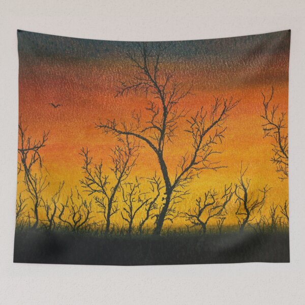 Item preview, Sunset Silhouette Trees  designed and sold by Scott and Mary Schneider art_photography.