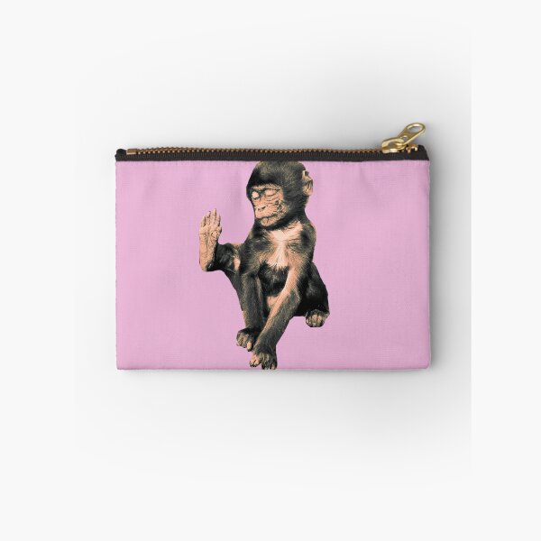 Item preview, Cute little monkey, yoga designed and sold by SalogwynLifeArt.