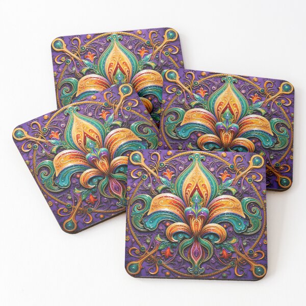 Item preview, Fleur de lis digital print designed and sold by dcrc.