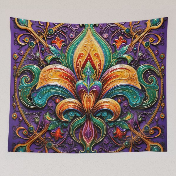 Item preview, Fleur de lis digital print designed and sold by dcrc.