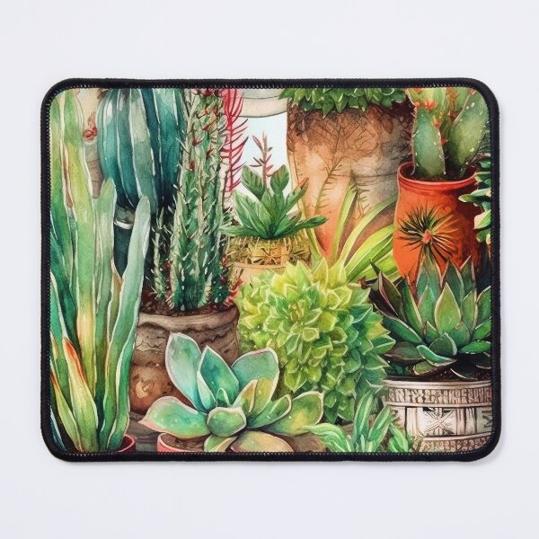 Item preview, Succulents botanical pattern 28 #cacti designed and sold by JBJart.