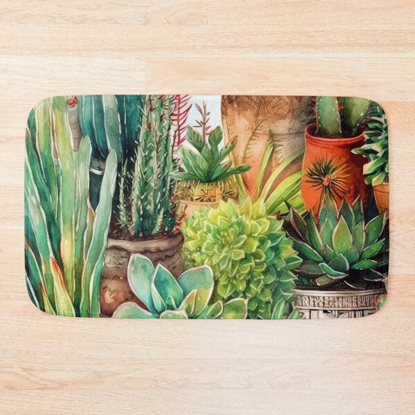 Item preview, Succulents botanical pattern 28 #cacti designed and sold by JBJart.