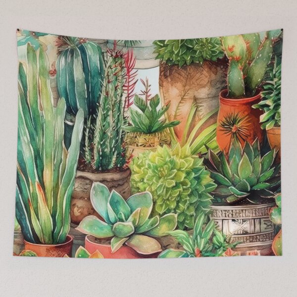Item preview, Succulents botanical pattern 28 #cacti designed and sold by JBJart.