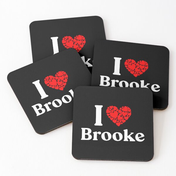 Item preview, Brooke Heart - I Love Brooke designed and sold by MiraclePitts.