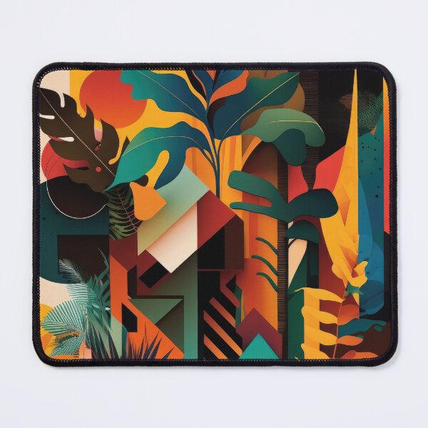 Item preview, African Jungle Bauhaus Design designed and sold by ArtificialGenes.