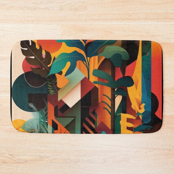 Item preview, African Jungle Bauhaus Design designed and sold by ArtificialGenes.